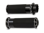 AN Fusion Bevelled Handgrips -Throttle Cables