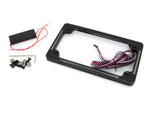 CD Flat License Plate Frame with LED All-in-One signals.