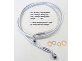 MS Cables- 50" E-Z Brake Front Cable