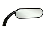 Arlen Ness - Mini Oval Mirrors Black (RHS) - Bobber Daves Custom Cycles
