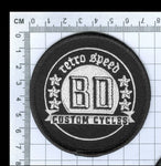 BDCC Patch - BDCC Round Logo - Bobber Daves Custom Cycles