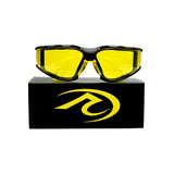 Bi-Focal Motorcycle Safety Glasses - Yellow 2.5+ RCD - Bobber Daves Custom Cycles