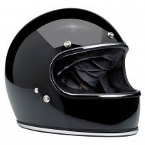 Biltwell Gringo ECE Helmet - Gloss Black - Bobber Daves Custom Cycles
