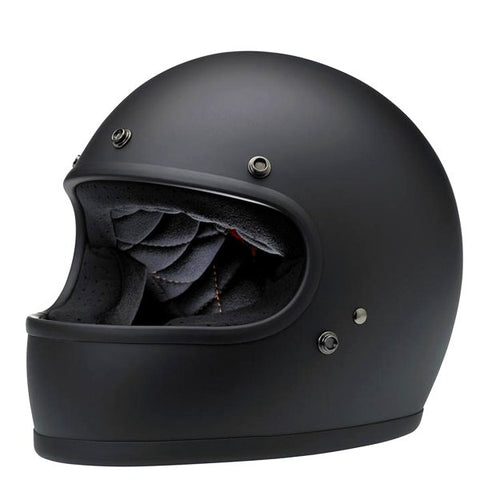 Biltwell Gringo ECE Helmet - Matte Black - Bobber Daves Custom Cycles
