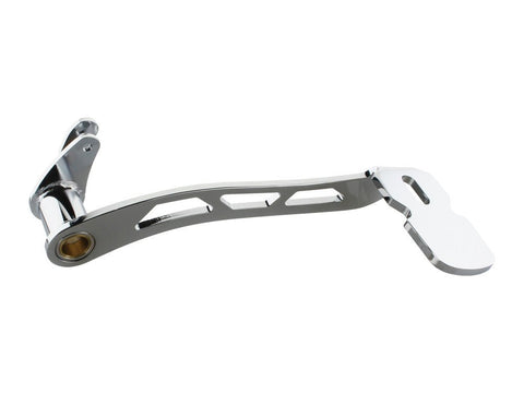 Extended Girder Brake Pedal - Chrome. Fits Touring 2014up without Fairing Lowers. - Bobber Daves Custom Cycles
