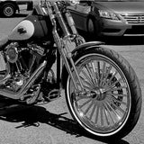 Fender - Front - for Meat-Balls Custom, Early, and Late Style Springers - Bobber Daves Custom Cycles