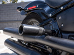 Front & Rear Brawler Crash Bar Kit - Black. Fits Softail 2018up - Bobber Daves Custom Cycles