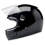 GRINGO SV ECE R22.06 HELMET - GLOSS BLACK - Bobber Daves Custom Cycles