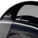 GRINGO SV ECE R22.06 HELMET - GLOSS BLACK - Bobber Daves Custom Cycles