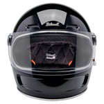 GRINGO SV ECE R22.06 HELMET - GLOSS BLACK - Bobber Daves Custom Cycles