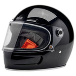 GRINGO SV ECE R22.06 HELMET - GLOSS BLACK - Bobber Daves Custom Cycles