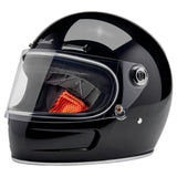 GRINGO SV ECE R22.06 HELMET - GLOSS BLACK - Bobber Daves Custom Cycles