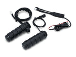 Heated ISO Handgrips - Black. Fits H-D 2008up with Throttle-by-Wire. - Bobber Daves Custom Cycles