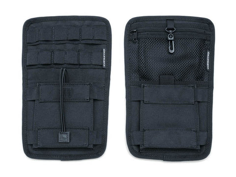 Internal Saddlebag Organizer - Black. Fits Touring with OEM Hard Saddlebags. - Bobber Daves Custom Cycles