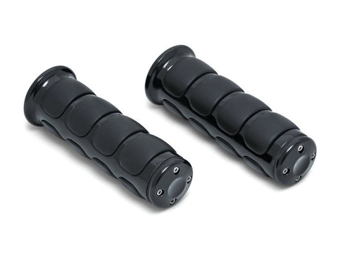 ISO Handgrips - Black. Fits Yamaha & Can-Am. - Bobber Daves Custom Cycles