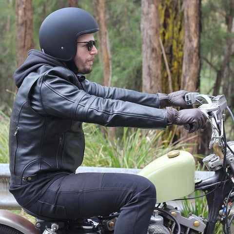 Johnny Reb Burke Open Face Helmet – Bobber Daves Custom Cycles