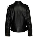 Johnny Reb Ladies Savannah Leather Jacket - Bobber Daves Custom Cycles