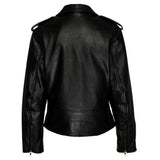 Johnny Reb Ladies Savannah Leather Jacket - Bobber Daves Custom Cycles