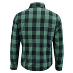 Johnny Reb Waratah Protective Shirt with Kevlar Lining - Forest Green - Bobber Daves Custom Cycles