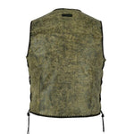 JR Sturt Cracker Leather Vest - Mungai Brown - Bobber Daves Custom Cycles