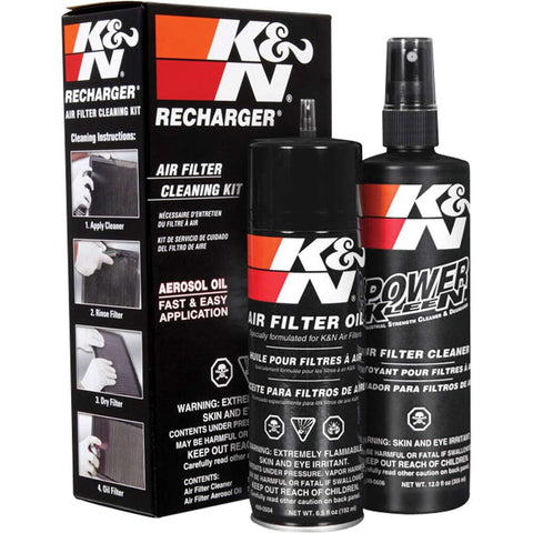 K&N Airfilter Recharge Kit - Aerosol Oil - Bobber Daves Custom Cycles