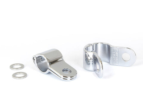 Magnum Quick Clamps - Chrome. Fits 1in. Tube. - Bobber Daves Custom Cycles