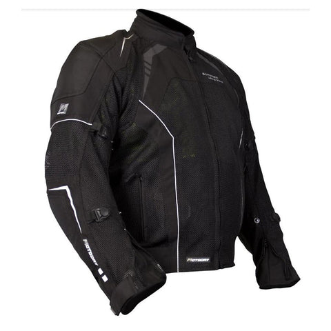 MD Summer Ultra Vent Jacket - Black - Bobber Daves Custom Cycles