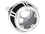 Method Air Cleaner Kit Chrome. Fits Big Twins 1999-2017 with CV Carb or Cable Operated Delphi EFI. - Bobber Daves Custom Cycles