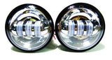 MLA 7" LED Combo & 4.5 Auxillary LED - Bobber Daves Custom Cycles