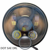 MLA LED 5.75" Headlight - 50W Black - Bobber Daves Custom Cycles