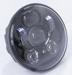 MLA LED 5.75" Headlight - 50W Chrome - Bobber Daves Custom Cycles