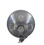 MLA LED 7" Headlight - 80W Chrome - Bobber Daves Custom Cycles