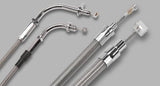 MP Braided Extended Cables +6" over - XVS650 CLASSIC - Bobber Daves Custom Cycles
