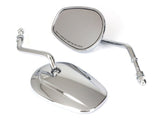 OEM H-D 2003-up Style Mirrors - CHROME - Bobber Daves Custom Cycles
