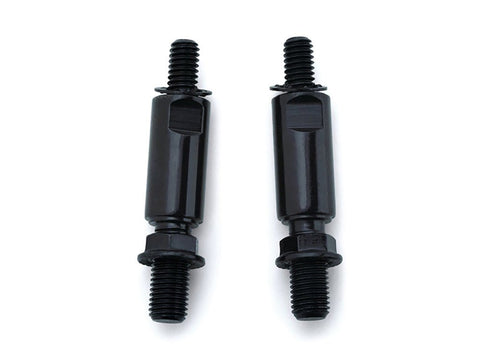 Raised Mirror Adapters - Black. Fits all Indian & Metric Models - Bobber Daves Custom Cycles