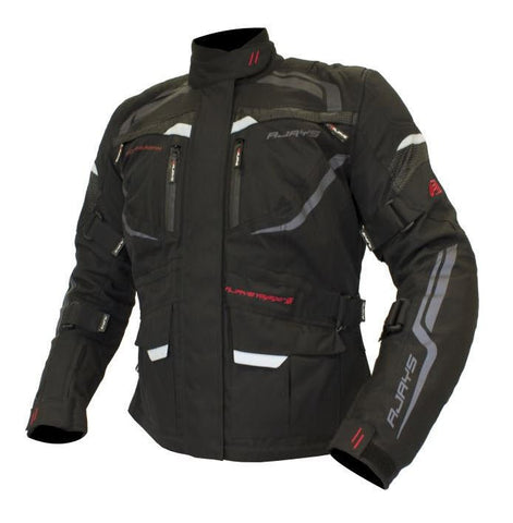 RJays Voyager V Textile Jacket - Black - Bobber Daves Custom Cycles