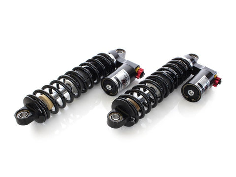 RWD 13in. RS-1 Piggyback Rear Shocks - Black. Fits Touring '99up. - Bobber Daves Custom Cycles