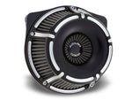 Slot Track Air Cleaner Kit - Black. Fits Sportster 1988-2021. - Bobber Daves Custom Cycles