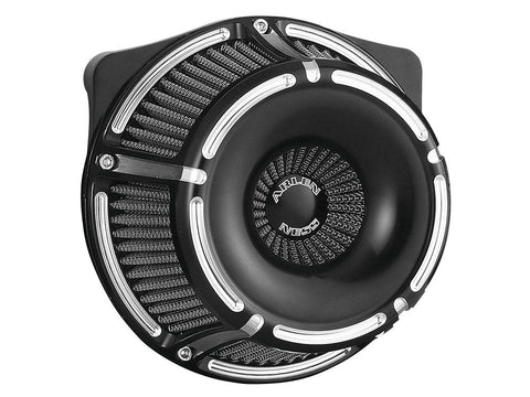 Slot Track Air Cleaner Kit - Black. Fits Touring 2017up & Softail 2018up. - Bobber Daves Custom Cycles