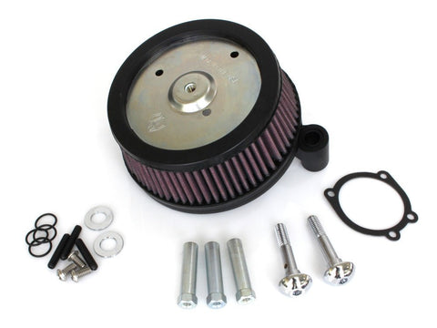 Stage 1 Big Sucker Air Cleaner Kit - Black. Fits Softail 2000-2014, Dyna 1999-2017 & Touring 2002-2007. - Bobber Daves Custom Cycles