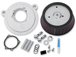 Stage 1 Big Sucker Air Cleaner Kit - Natural. Fits Softail 2000-2014, Dyna 1999-2017 & Touring 2002-2007. - Bobber Daves Custom Cycles