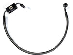Stock Length Lower Front Brake Line - Black Pearl. Fits Sportster Seventy-Two 2014-2016 with ABS & Single Front Disc Caliper. - Bobber Daves Custom Cycles
