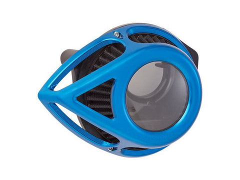 Tear Sucker Clear Air Cleaner Kit - Blue. Fits Touring 2017up & Softail 2018up. - Bobber Daves Custom Cycles