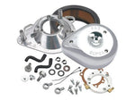 Teardrop Air Cleaner Kit - Chrome. Fits Sportster 1991-2021 with CV Carburettor or EFI. - Bobber Daves Custom Cycles