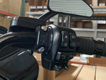 Thrashin Clutch & Brake Perch Clamp – Black. Fits Most HD 1982up. - Bobber Daves Custom Cycles