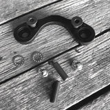 Top Clamp 3.5" Riser Spacing Adapter Kit for Early & Custom Style Meat-Balls Springers. - Bobber Daves Custom Cycles