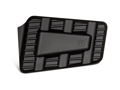 Trackboard Brake Pedal Pad - Black. Fits FL Softail 1986up, Touring 1980up & Dyna Switchback 2012-2016. - Bobber Daves Custom Cycles