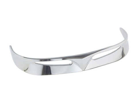 Trailing Edge Front Fender Tip - Chrome. Fits Fat Boy Front Fender. - Bobber Daves Custom Cycles