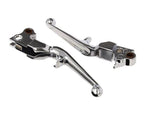 Trigger Levers - Chrome. Fits Softail 1996-2014, Dyna 1996-2017, Touring 1996-2007 & Sportster 1996-2003 - Bobber Daves Custom Cycles