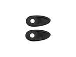 Turn Signal Block Off Strut Plates - Black. - Bobber Daves Custom Cycles